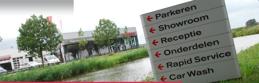 Vooraanzicht van het pand aan de Oosthuizerweg in Edam